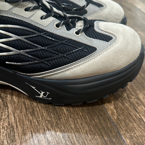 Louis Vuitton Black and Gray Athletic Shoes